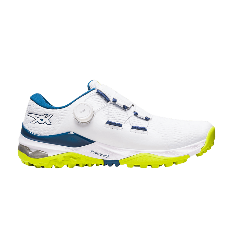 Asics Gel Kayano Ace BOA 'White Mako Blue' — White/Mako Blue