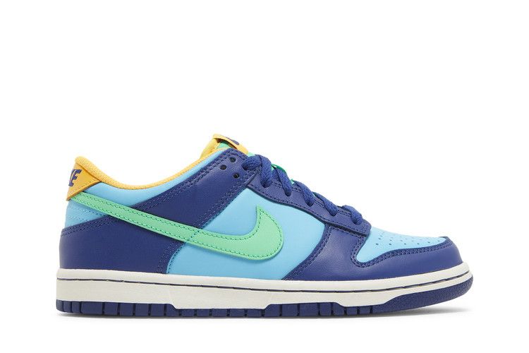 Nike Dunk Low GS 'All-Star 2023' — Baltic Blue/Electric Algae/Deep Royal/Laser Orange (2)
