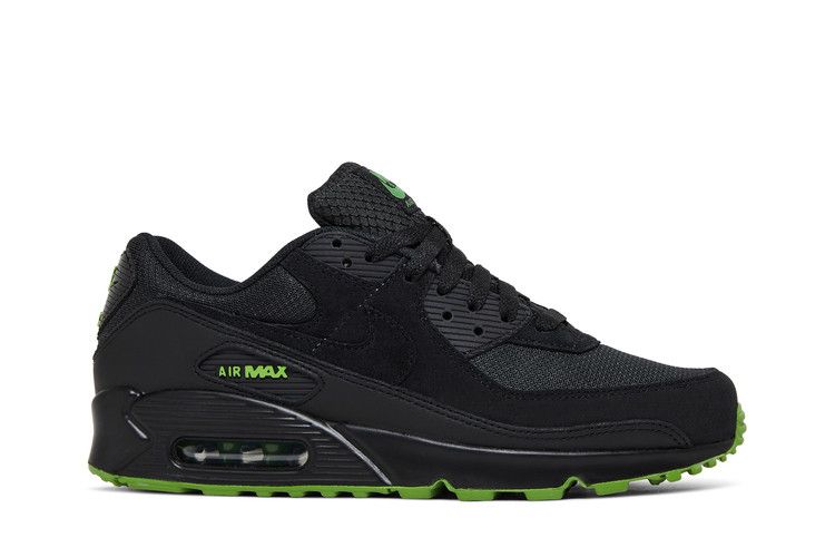 Nike Air Max 90 'Black Chlorophyll' — Black/Chlorophyll/Black (2)