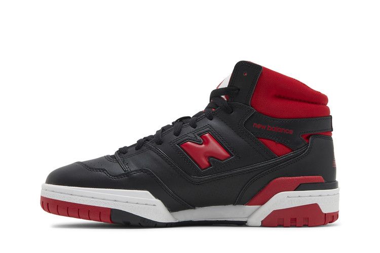 New Balance 650R 'Black Red' — Black/Red/White