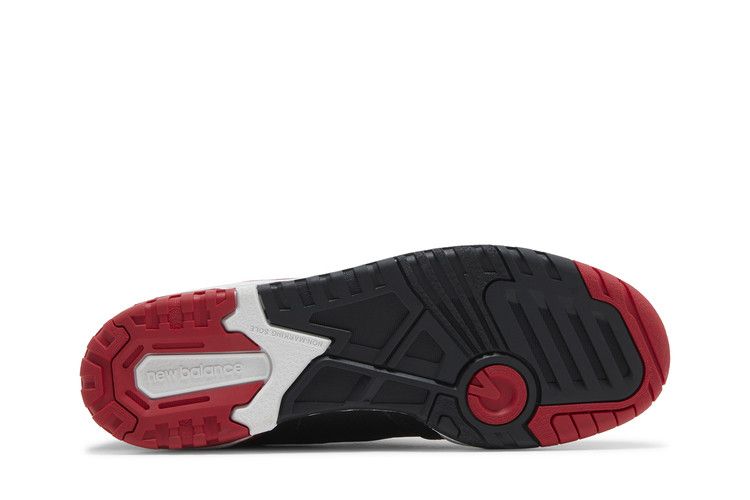 New Balance 650R 'Black Red' — Black/Red/White