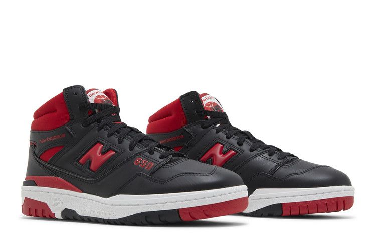 New Balance 650R 'Black Red' — Black/Red/White