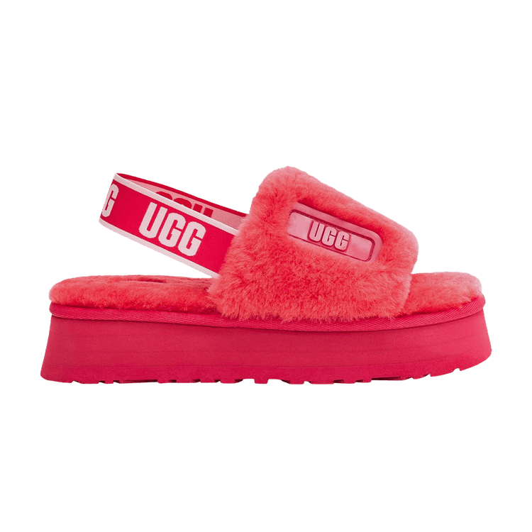 UGG Wmns Disco Slide Sandal 'Hibiscus Pink' — Hibiscus Pink