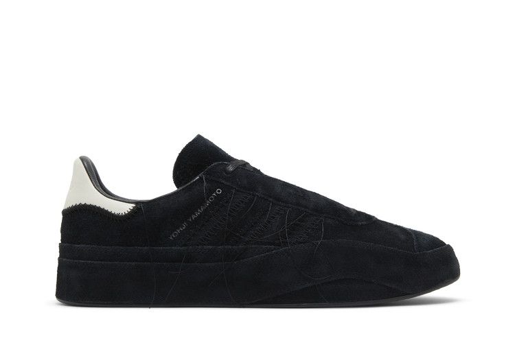 adidas Y-3 Gazelle 'Black Sashiko' — Black/Black/Off White