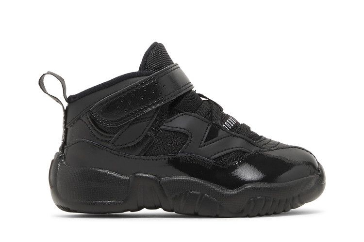 Air Jordan Jumpman Two Trey TD 'Black University Red' — Black/Black/White/University Red