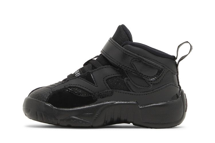 Air Jordan Jumpman Two Trey TD 'Black University Red' — Black/Black/White/University Red