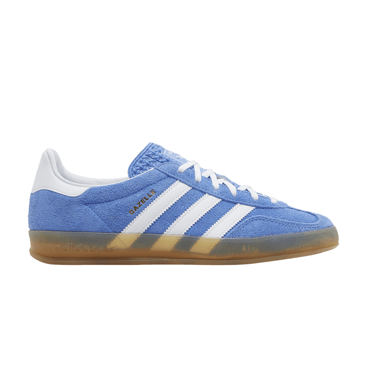 adidas Wmns Gazelle Indoor 'Blue Fusion Gum' — Blue Fusion/Footwear White/Gold Metallic