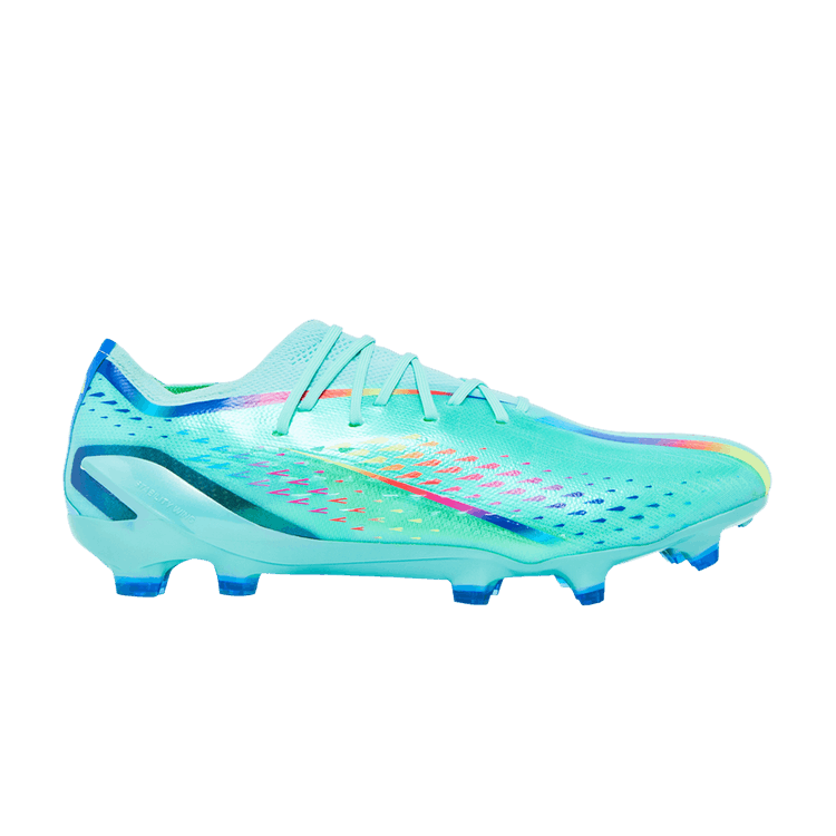 adidas X Speedportal.1 FG 'Al Rihla Pack - Clear Aqua' — Clear Aqua/Solar Red/Power Blue