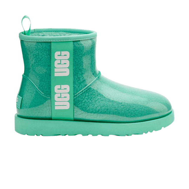 UGG Wmns Classic Clear Mini 'Tide Pool' — Tide Pool/White