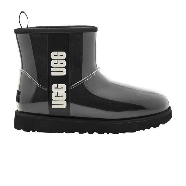UGG Wmns Classic Clear Mini 'Black' — Black