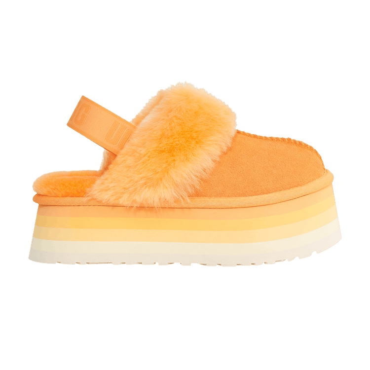 UGG Wmns Funkette Slipper 'Papaya Orange' — Papaya Orange