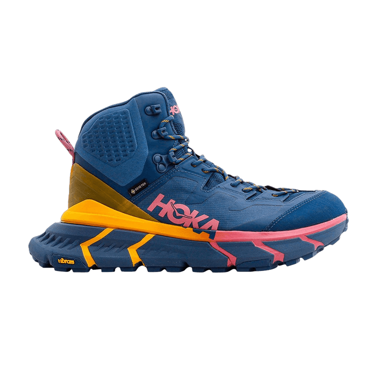 HOKA Wmns TenNine GORE-TEX 'Moroccan Blue Saffron' — Moroccan Blue/Saffron