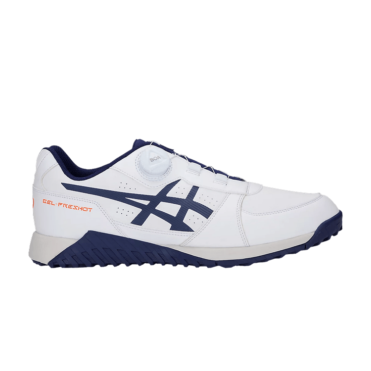 Asics Gel Preshot Boa 'White Peacoat' — White/Peacoat