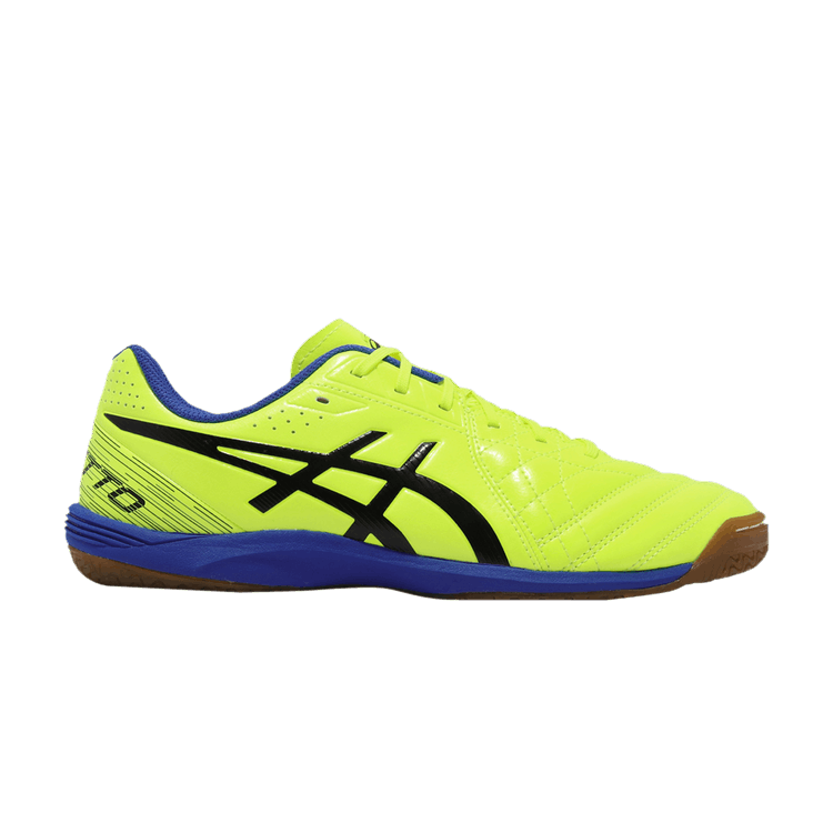 Asics Calcetto WD 8 2E Wide 'Safety Yellow' — Safety Yellow/Black