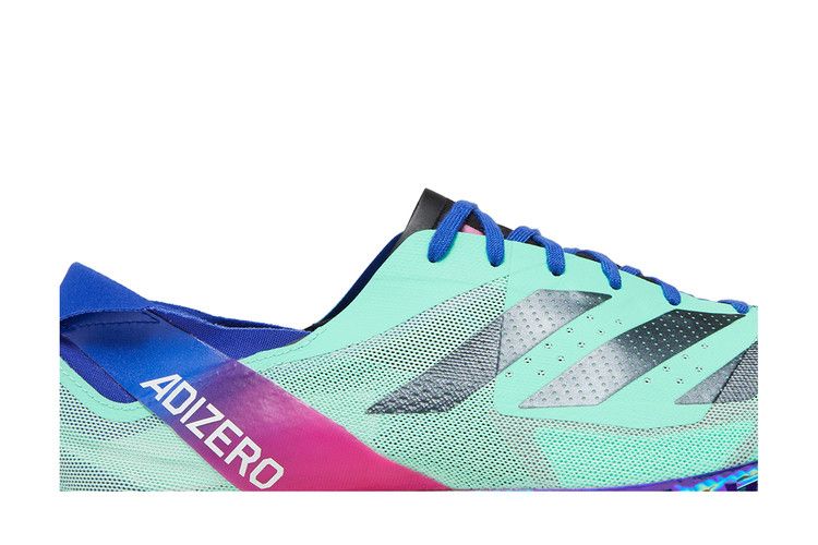 adidas Adizero Finesse Spikes 'Pulse Mint Lucid Blue' — Pulse Mint/Core Black/Lucid Blue
