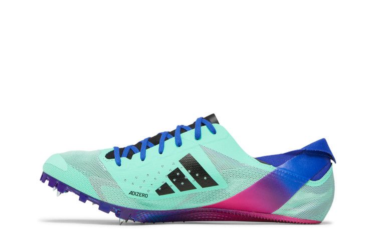 adidas Adizero Finesse Spikes 'Pulse Mint Lucid Blue' — Pulse Mint/Core Black/Lucid Blue