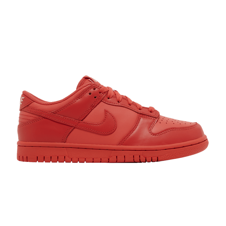 Nike Dunk Low GS 'Track Red' — Track Red/Track Red/Red Stardust