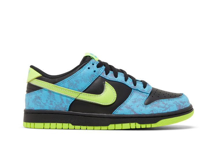Nike Dunk Low SE GS 'Let's Dance' — Multi-Color/Volt/Black/Baltic Blue (2)