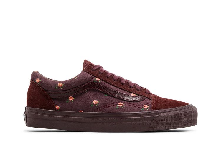 Undercover x Vans OG Old Skool LX 'Small Flower' — Bordeaux