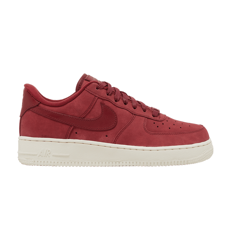 Nike Wmns Air Force 1 Premium 'Team Red' — Team Red/Team Red/Sail
