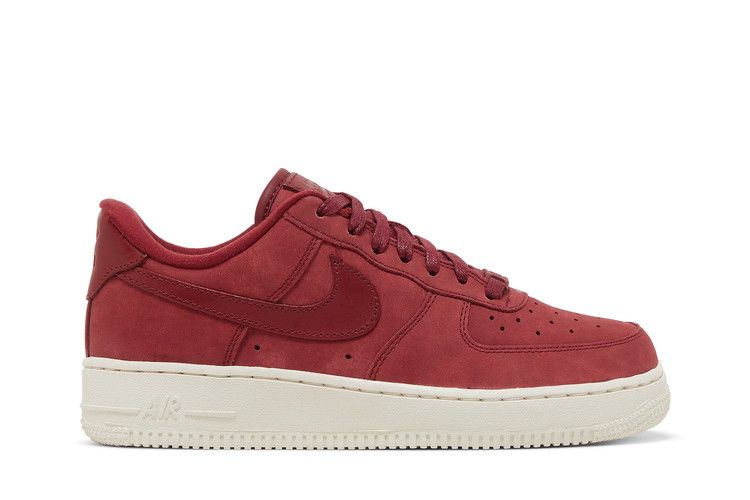 Nike Wmns Air Force 1 Premium 'Team Red' — Team Red/Team Red/Sail (2)