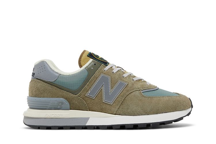 Stone Island x New Balance 574 Legacy 'Steel Blue' — Steel Blue/Grey