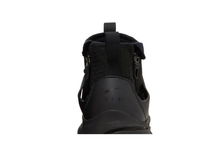 Nike Air Presto Mid Utility 'Triple Black' — Black/Black (8)