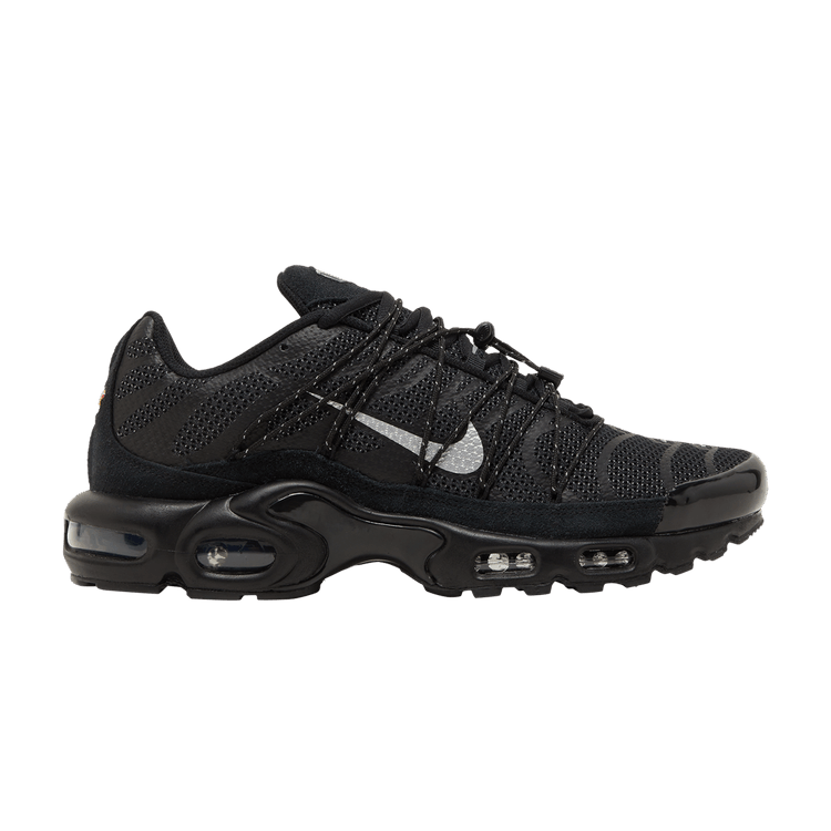 Nike Air Max Plus Utility 'Black Metallic Silver' — Black/White/Metallic Silver
