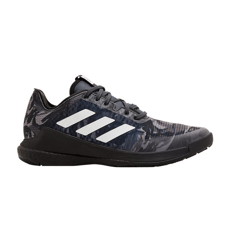 Adidas Wmns Crazyflight 'Black White Camo' — Core Black/Cloud White/Core Black