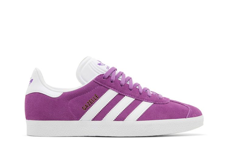 Adidas Wmns Gazelle 'Shock Purple' — Shock Purple/Cloud White/Gold Metallic
