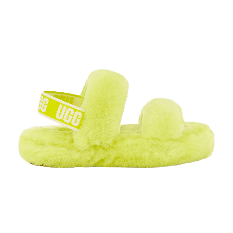 UGG Oh Yeah Slide Kids 'Sulfur' — Sulfur