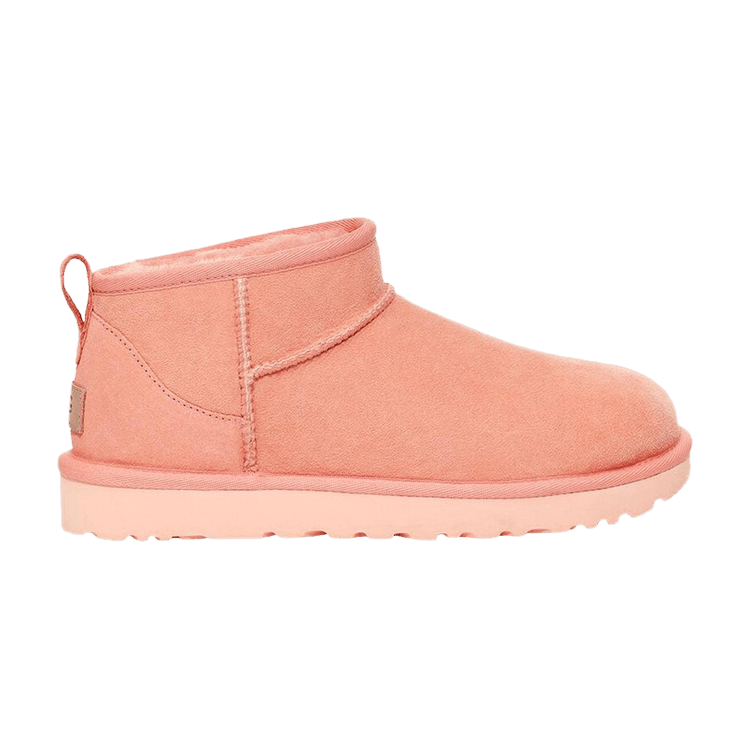 UGG Wmns Classic Ultra Mini 'Pink Red' — Pink/Red
