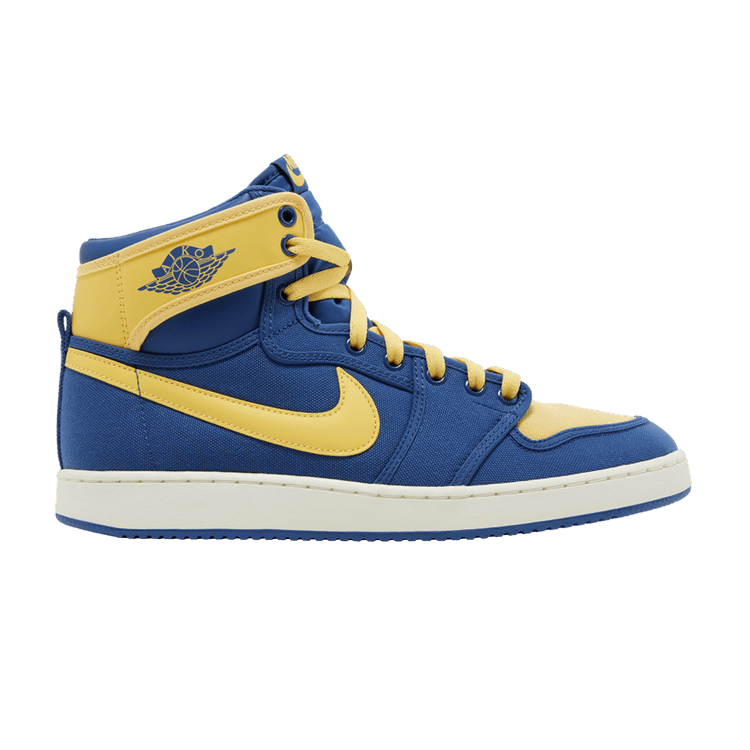 Air Jordan 1 KO High 'Laney' — True Blue/Topaz Gold/Sail