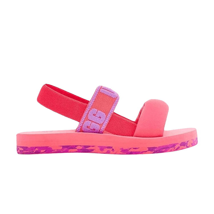 UGG Zuma Sling Sandal Kids 'Strawberry Sorbet' — Pink