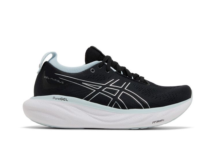 Asics Wmns Gel Nimbus 25 'Black Reborn Blue' — Black/Reborn Blue