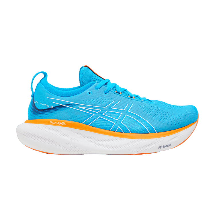 Asics Gel Nimbus 25 'Island Blue Sun Peach' — Island Blue/Sun Peach