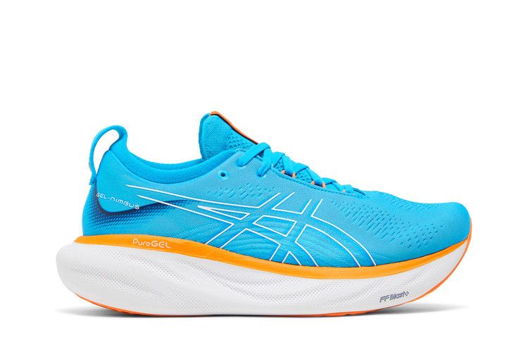 Asics Gel Nimbus 25 'Island Blue Sun Peach' — Island Blue/Sun Peach