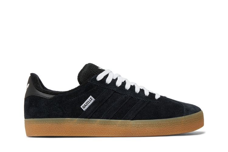 Adidas Gazelle ADV 'Black Gum' — Core Black/Cloud White/Blue Bird