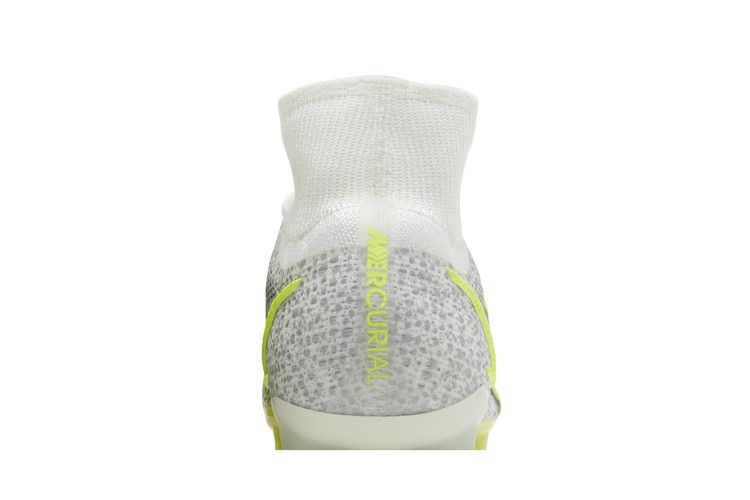 Nike Mercurial Superfly 8 Elite SG Pro 'Safari Pack' — White/Black/Metallic Silver (8)