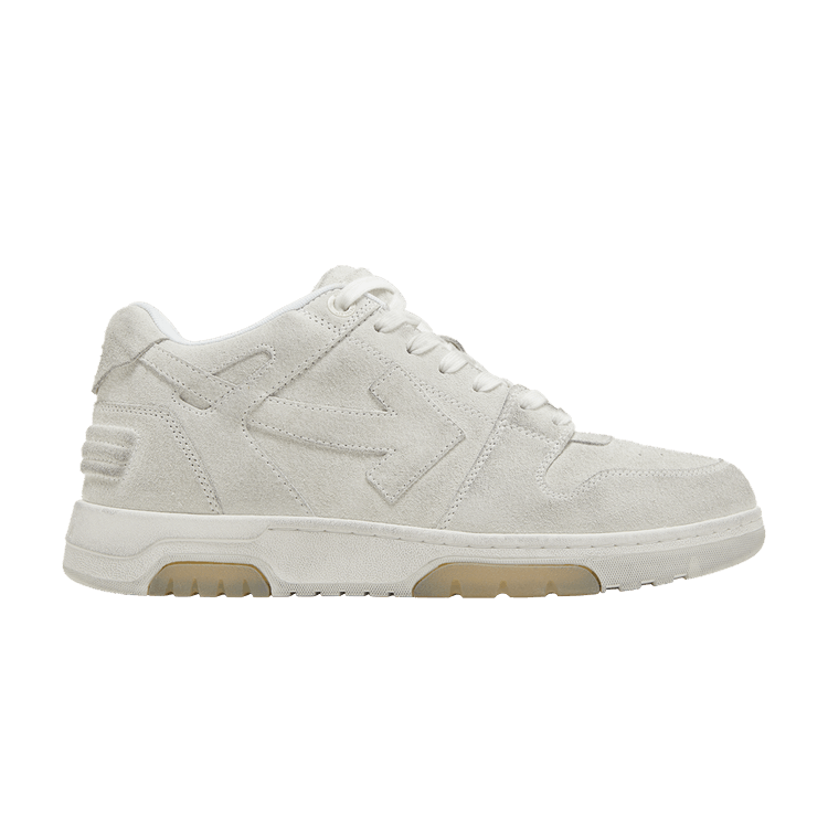 Off-White Out of Office 'Vintage White Suede' — Vintage White/White