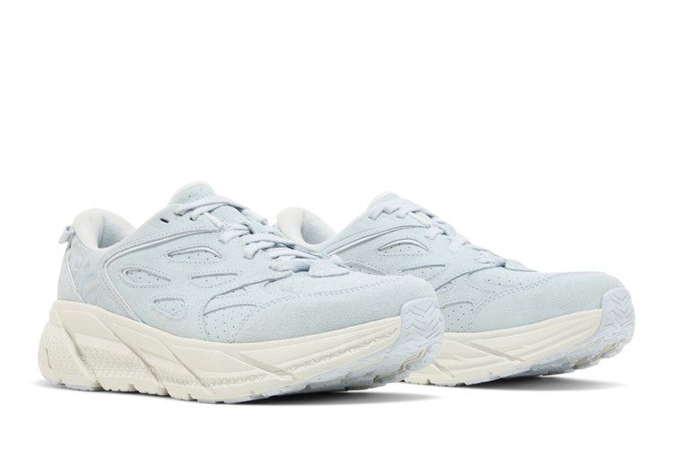 HOKA Clifton L Suede 'Country Air' — Country Air/Bit Of Blue