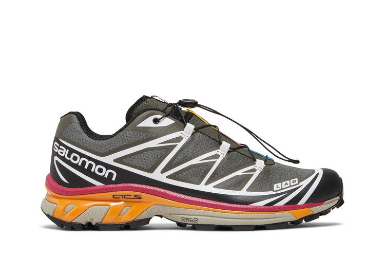 Salomon XT-6 Recut 'Beluga Russet Orange' — Beluga/Black/Russet Orange