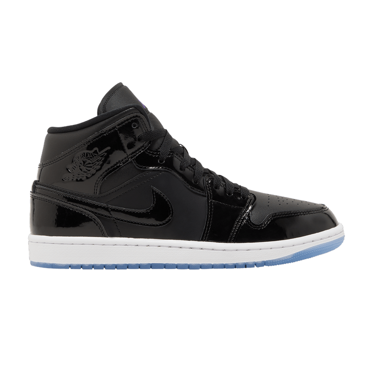 Air Jordan 1 Mid SE 'Space Jam' — Black/Dark Concord/White