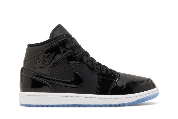 Air Jordan 1 Mid SE 'Space Jam' — Black/Dark Concord/White