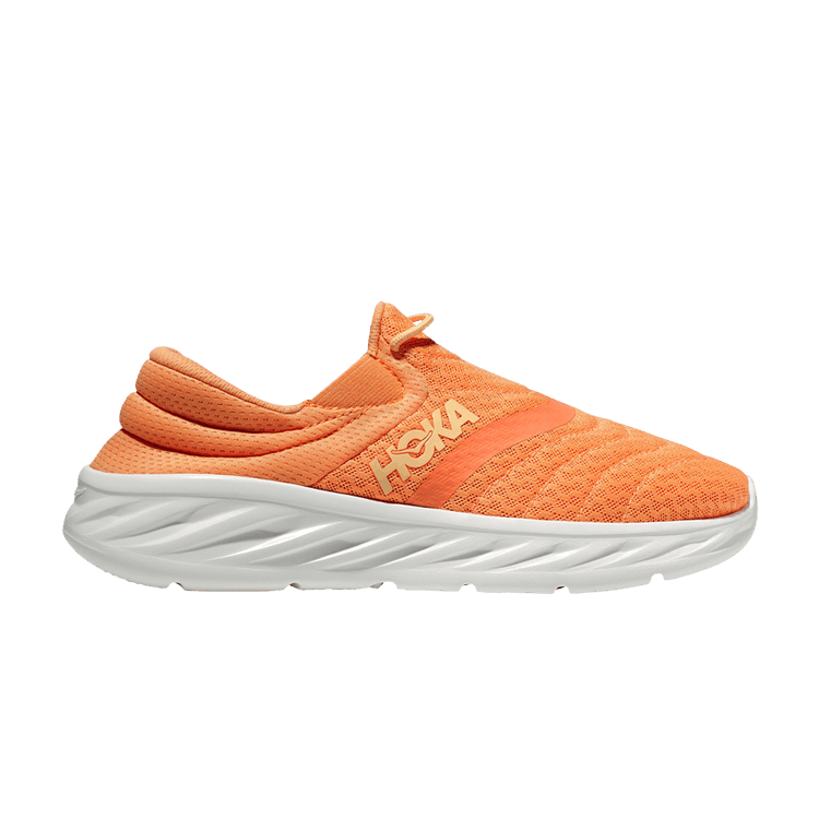 HOKA Wmns Ora Recovery 2 'Mock Orange' — Mock Orange/White