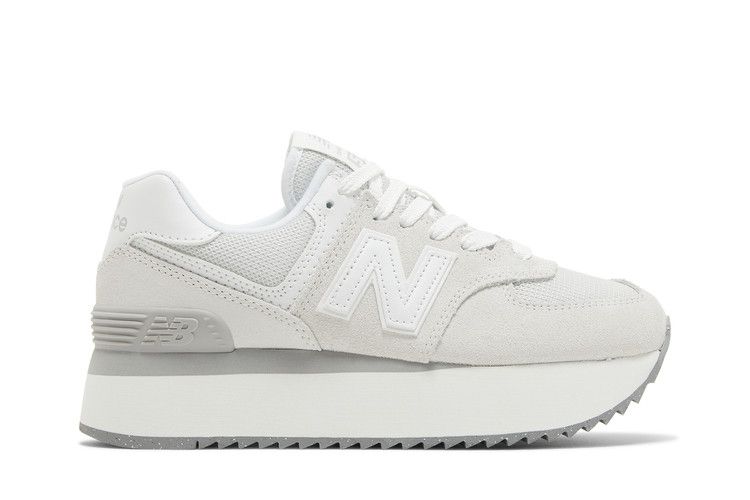 New Balance Wmns 574+ 'Reflection' — Reflection/Rain Cloud/White
