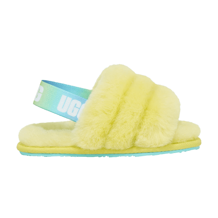 UGG Fluff Yeah Slide Toddler 'Pollen Gradient' — Pollen Gradient