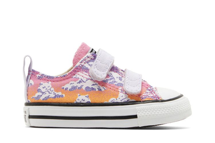Converse Chuck Taylor All Star Low Easy-On TD 'Cloud Gazer' — Aqua Mist/Comic Purple/White
