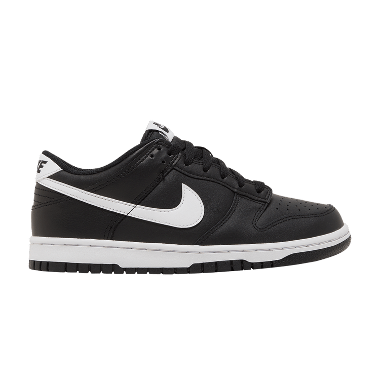 Nike Dunk Low GS 'Black Panda 2.0' — Black/White/Black/White