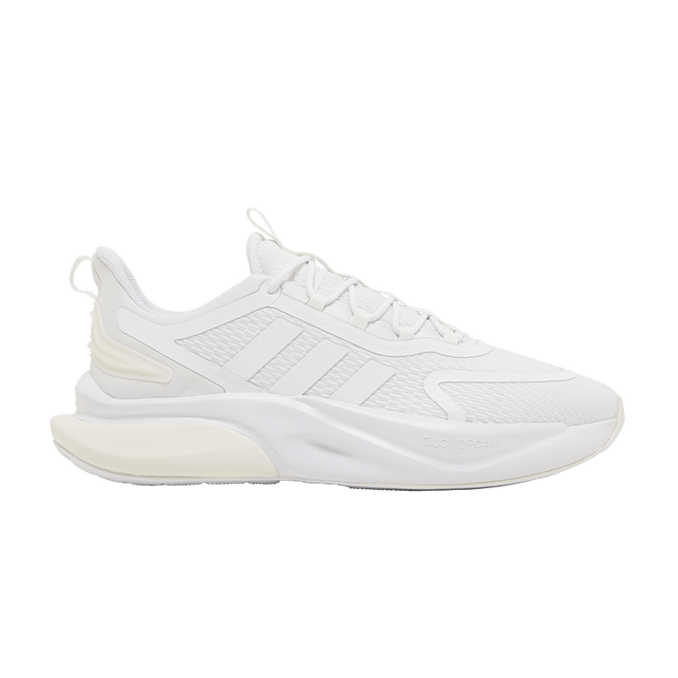 Adidas Alphabounce Plus 'Triple White' — Cloud White/Cloud White/Core White